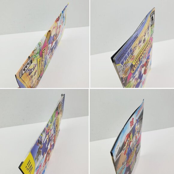 Mario Sonic London Olympic Games Nintendo Wii Video Game Case Manual Tested - Picture 7 of 7